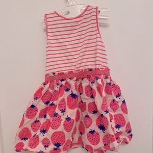 Pink strawberry dress